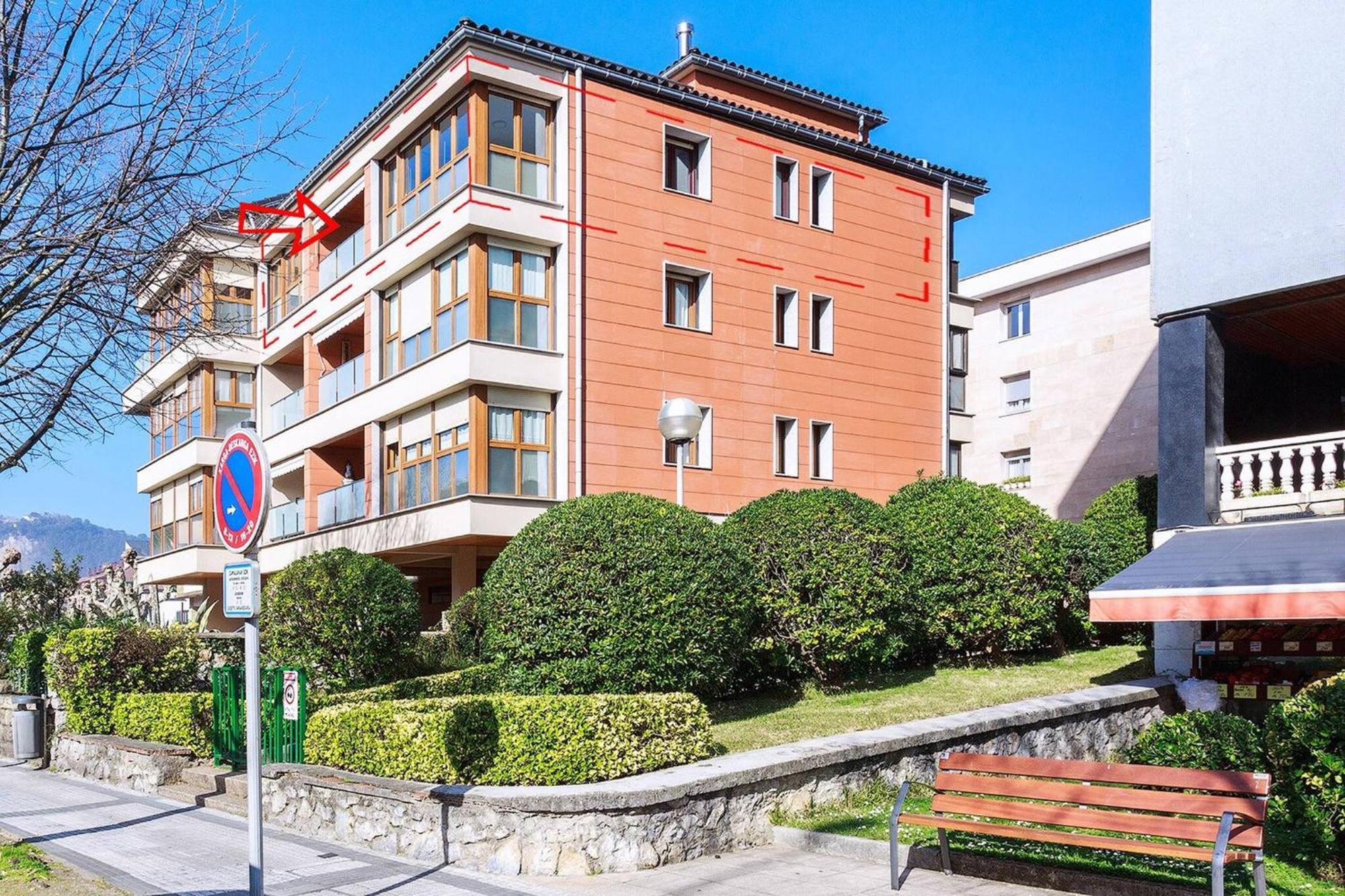 Earra - Casa Damatxo, Terraza, 1 Minuto A La Playa, Zona Tranquila Appartement Zarautz Buitenkant foto